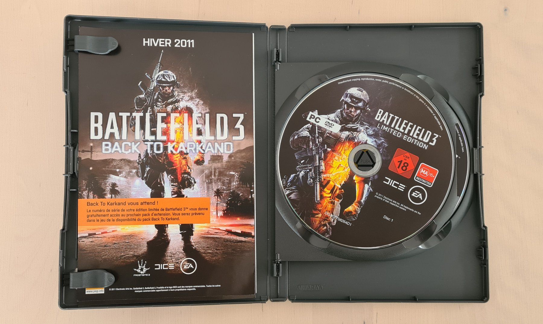 Spiele: Jeu vidéo PC Battlefield3 Limited Edition – Gebraucht aus Riddes von flo_ngl8 1