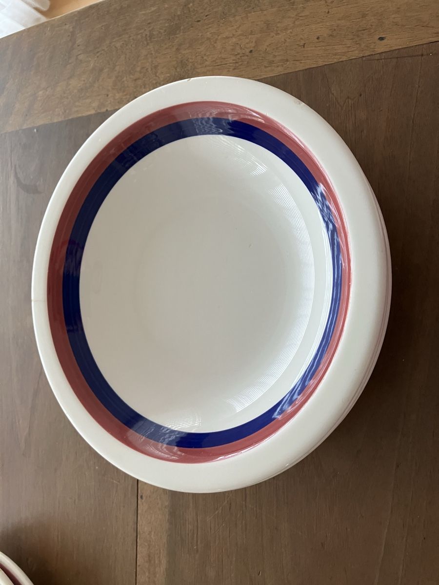 Teller: 3 tessiner Suppenteller – Gebraucht aus losone von china06 7