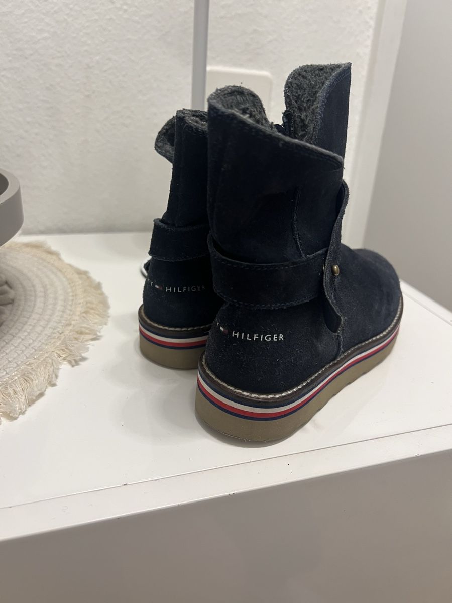 Tommy Hilfiger Chaussures garçon: TOMMY HILFIGER LEDER STIEFEL NAVY GR 30 – D'occasion à Basel par theo-g77 1