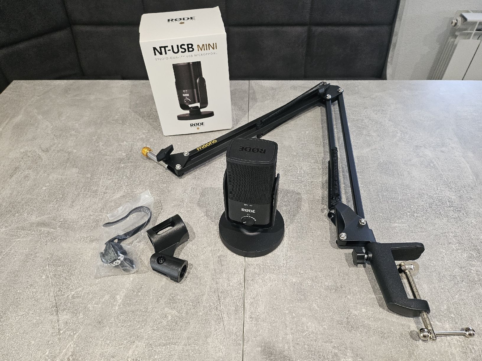 Røde Microphones: Rode NT-USB Mini Mikrofon mit Mikrofonarm  – Neuf (Voir description) à Biasca par Rimana_8 1