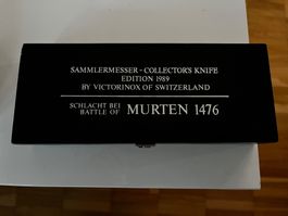 Victorinox Sammlermesser Murten 1476 Edition 1989 RARITÄT!