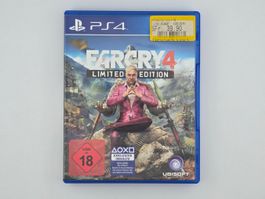 Far Cry 4 Limited Edition PS4 Spiel mit Hülle - Top!