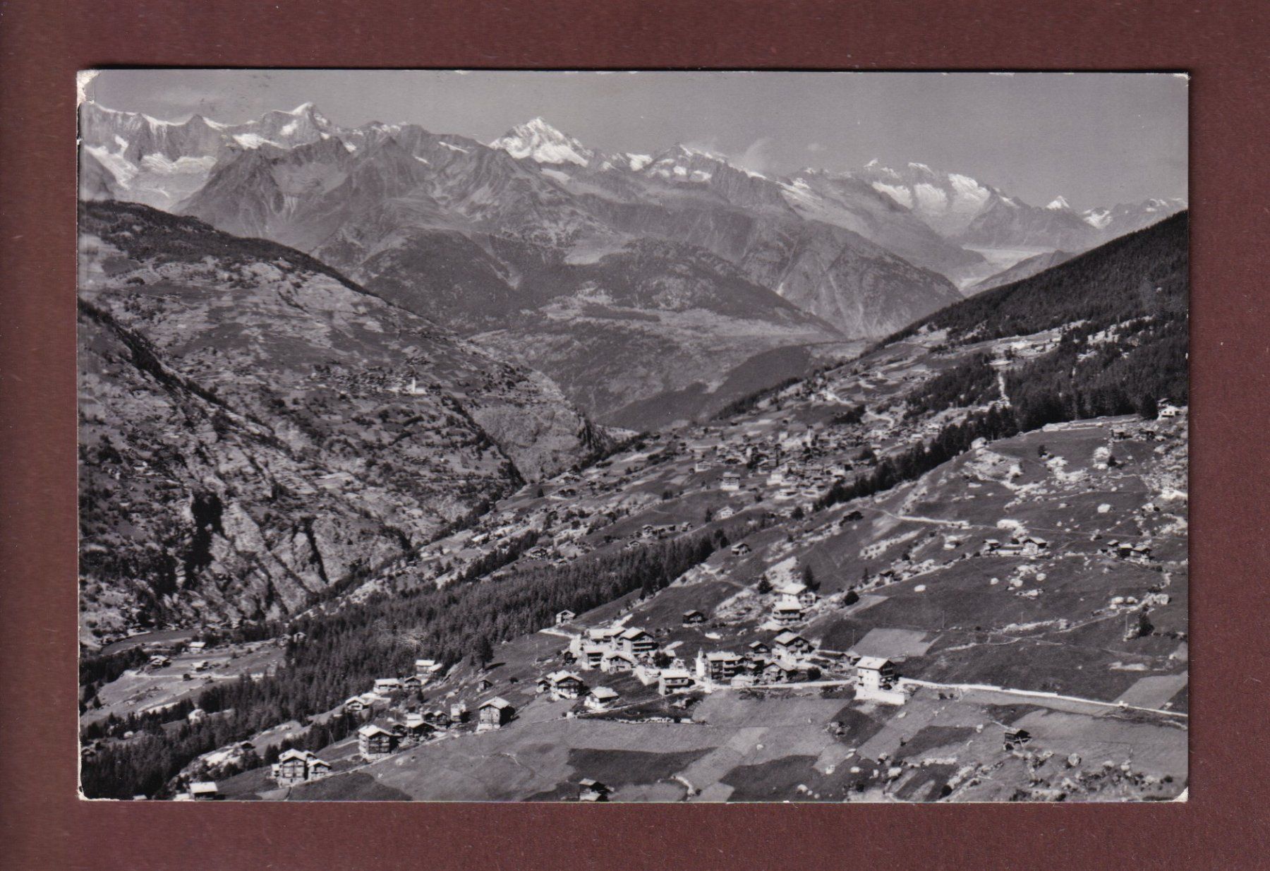 Cartes postales: RIED und GRÄCHEN - 1973 – D'occasion à Pully par nicecards-shop