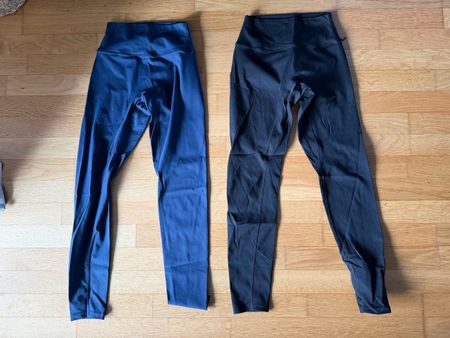 Swiss Designer Sport Leggins, Grösse XS - Schwarz und Blau