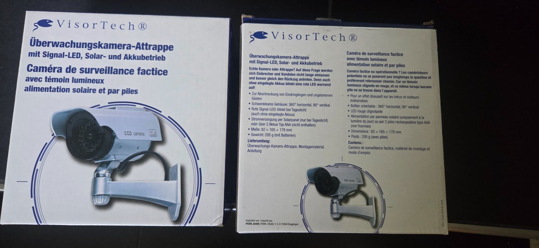 Sistemi d'allarme: Überwachungskamera Attrappe  2 Stück – Nuovo e nell'imballaggio originale da Bremgarten b. Bern venduto da Marge7979 1