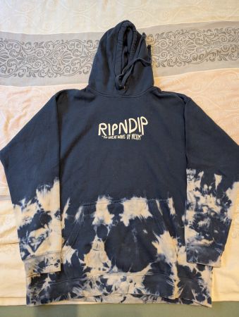 RIPNDIP Hoodie Gr. M - Coole Tie-Dye Optik für den Herbst!