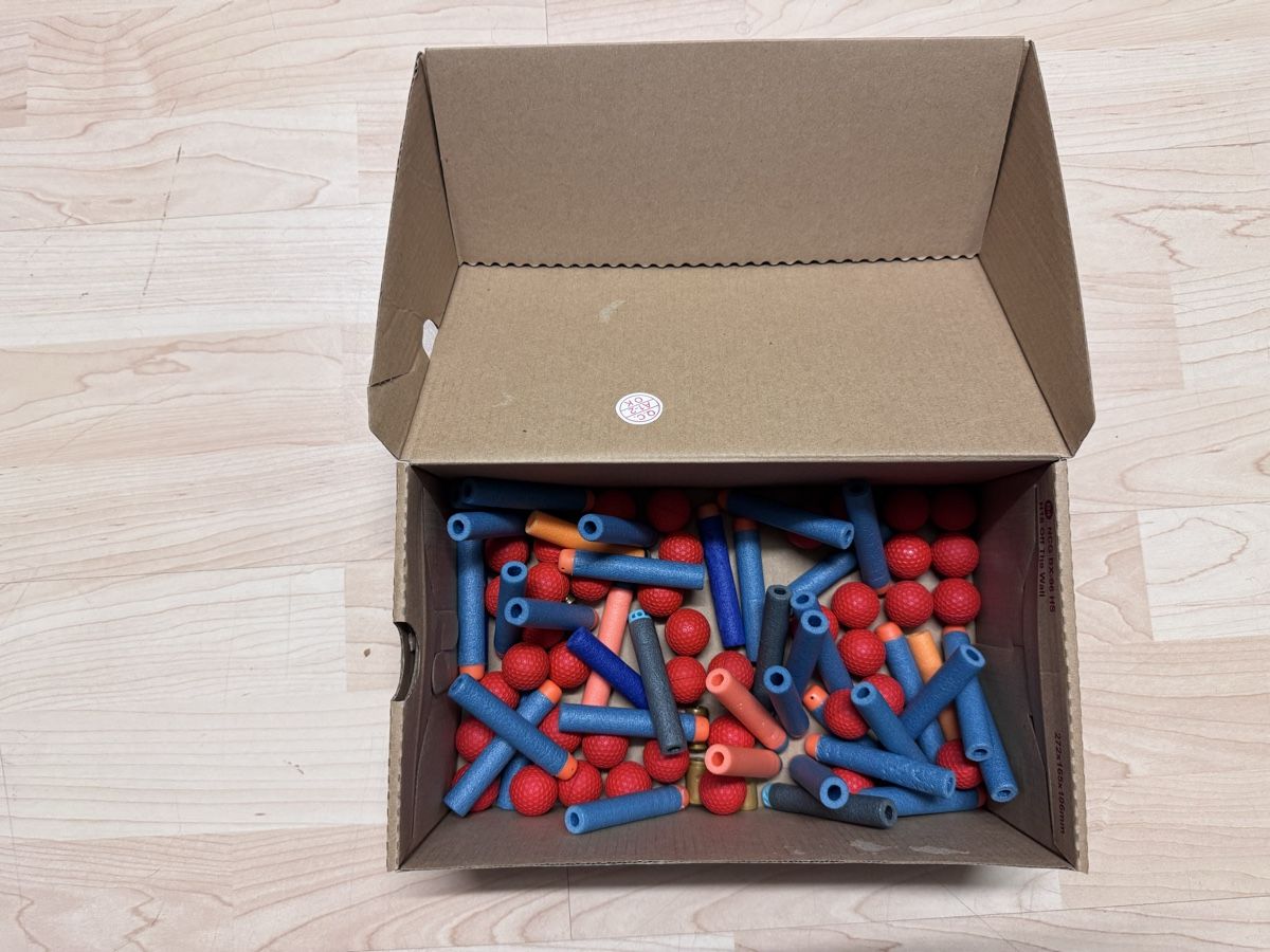 Nerf Spielzeuge: 5 verschiedene Nerf Blaster einer mit bällen – Gebraucht aus Scuol von pfi_7l2j 6