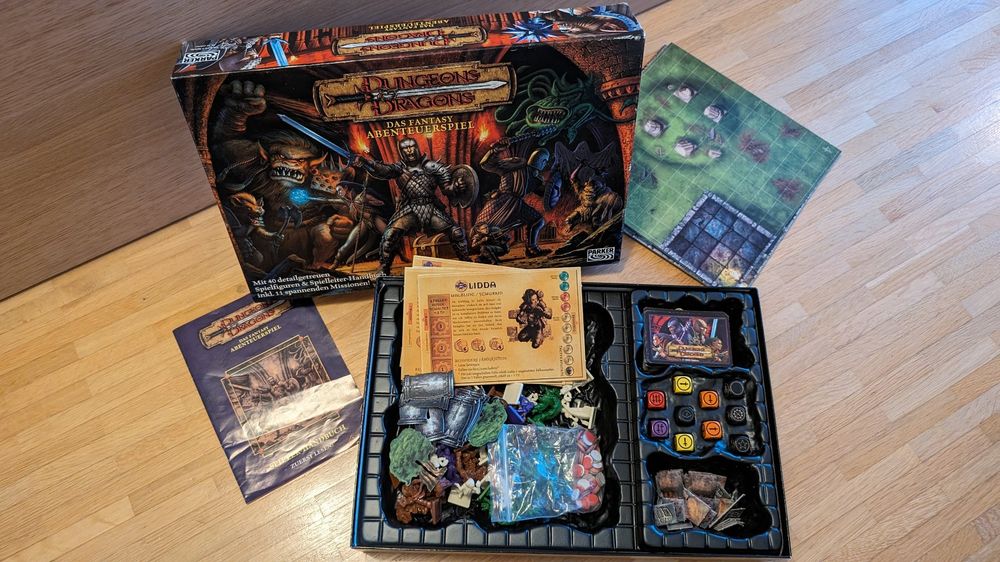 Jeu De Société Donjons Et Dragons - Parker - Occasion (dès 10 Ans)