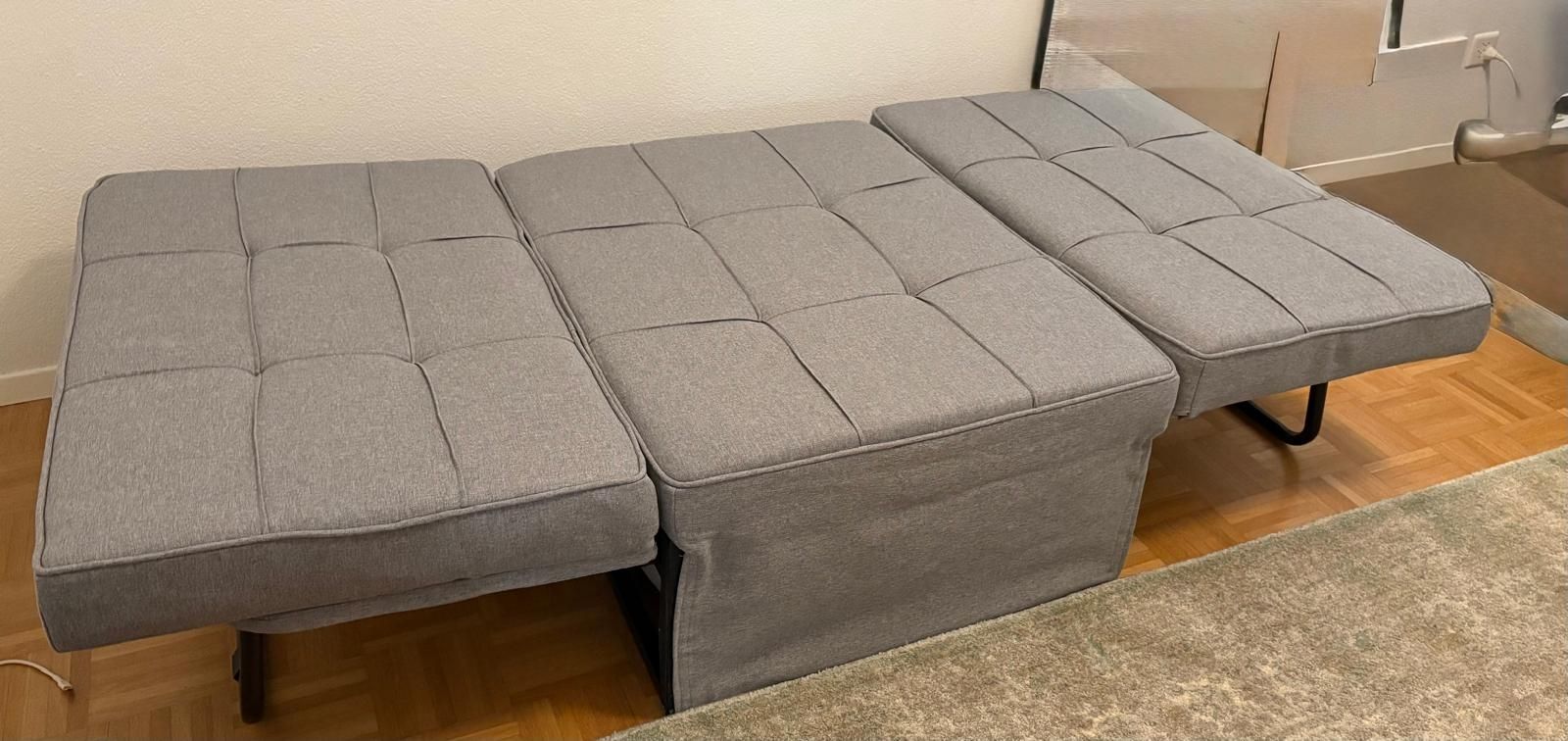 Gonser Sofas: Sofasessel multifunktional Grau Stoff – Neu (gemäss Beschreibung) aus Bern von pau_l787 1