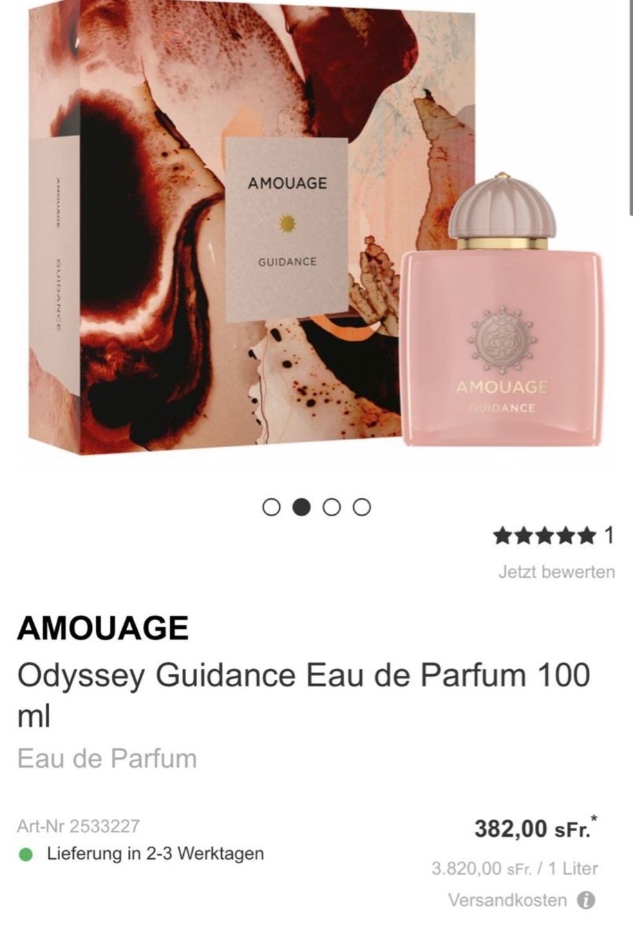 Amouage Parfums & Eau de Toilette: Amouage Odyssey Guidance Eau de Parfum 100 ml – D'occasion à Genève par alyssahersheson 2