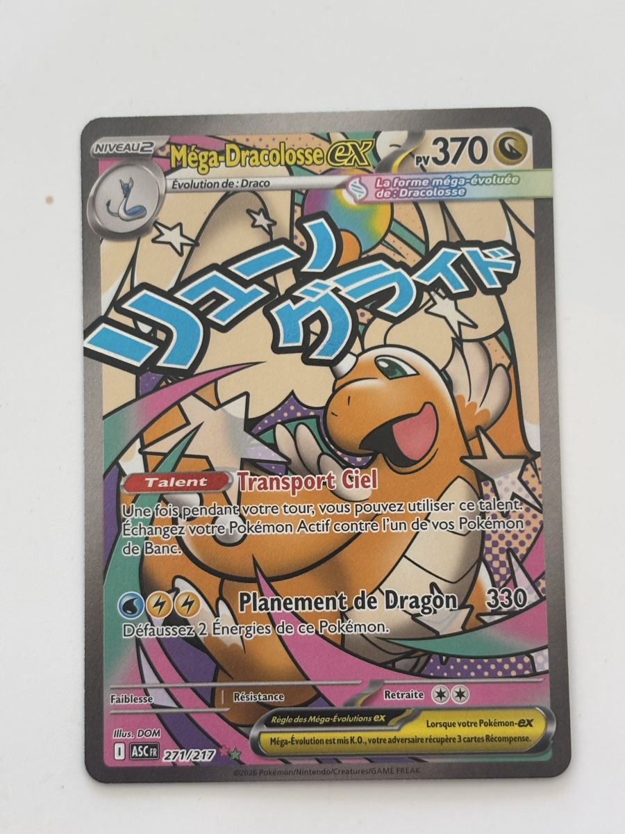 Pokémon Carte collezionabili: Carte Pokémon MEGA DRACOLOSSE Asc 271 fr – Nuovo (secondo la descrizione) da lausanne venduto da helderj