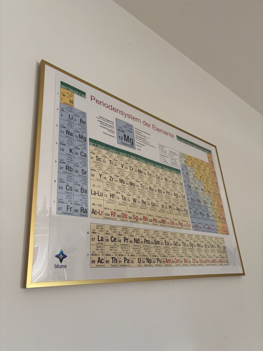 Foto & Immagini: Periodensystem der Elemente Poster – Usato da Bern venduto da wisemagpie 6