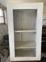 Fliegenschrank Wandschrank cabinet antik
