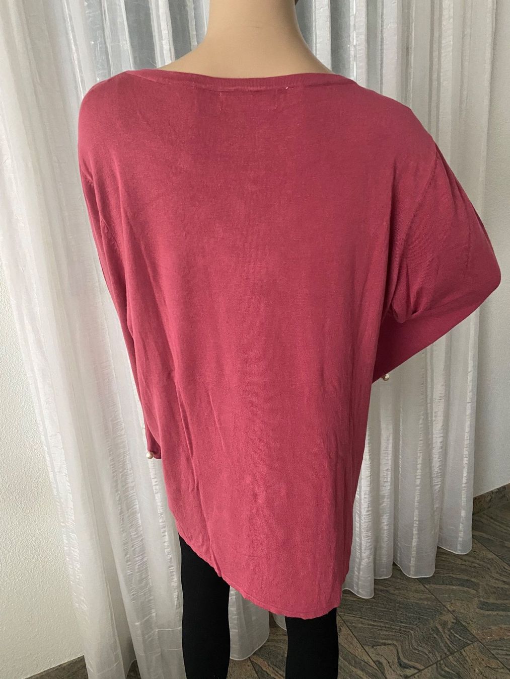 Maglioni & Felpe: MUST HAVE - stylischer Pullover mit Perlen, Beere, 48/50 – Nuovo e nell'imballaggio originale da Winkel venduto da ferrari2022 7