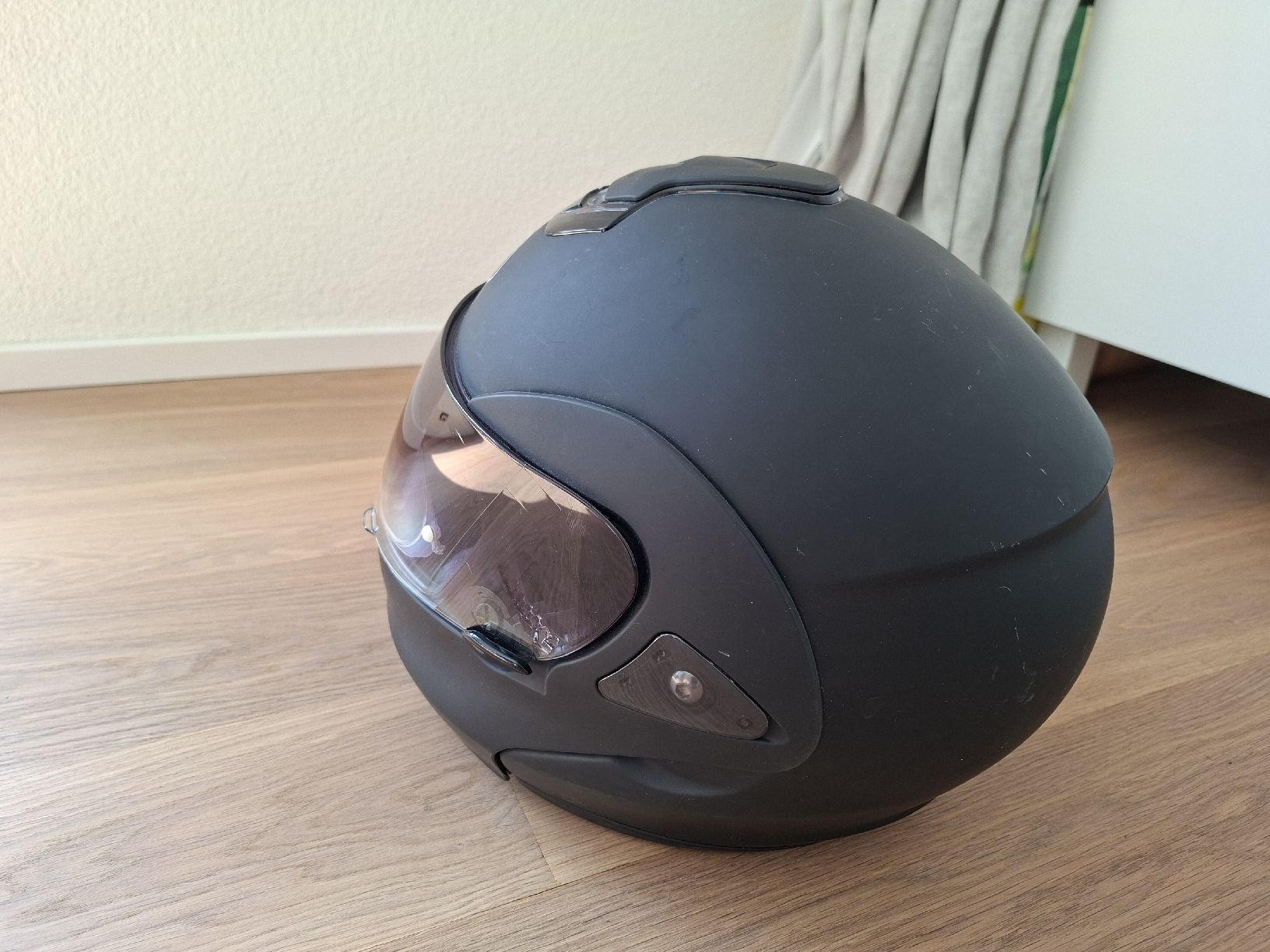 Shoei Caschi & visiere: Motorradhelm Shoei Multitec schwarz, integral – Usato da Weesen venduto da Pininafarina 6