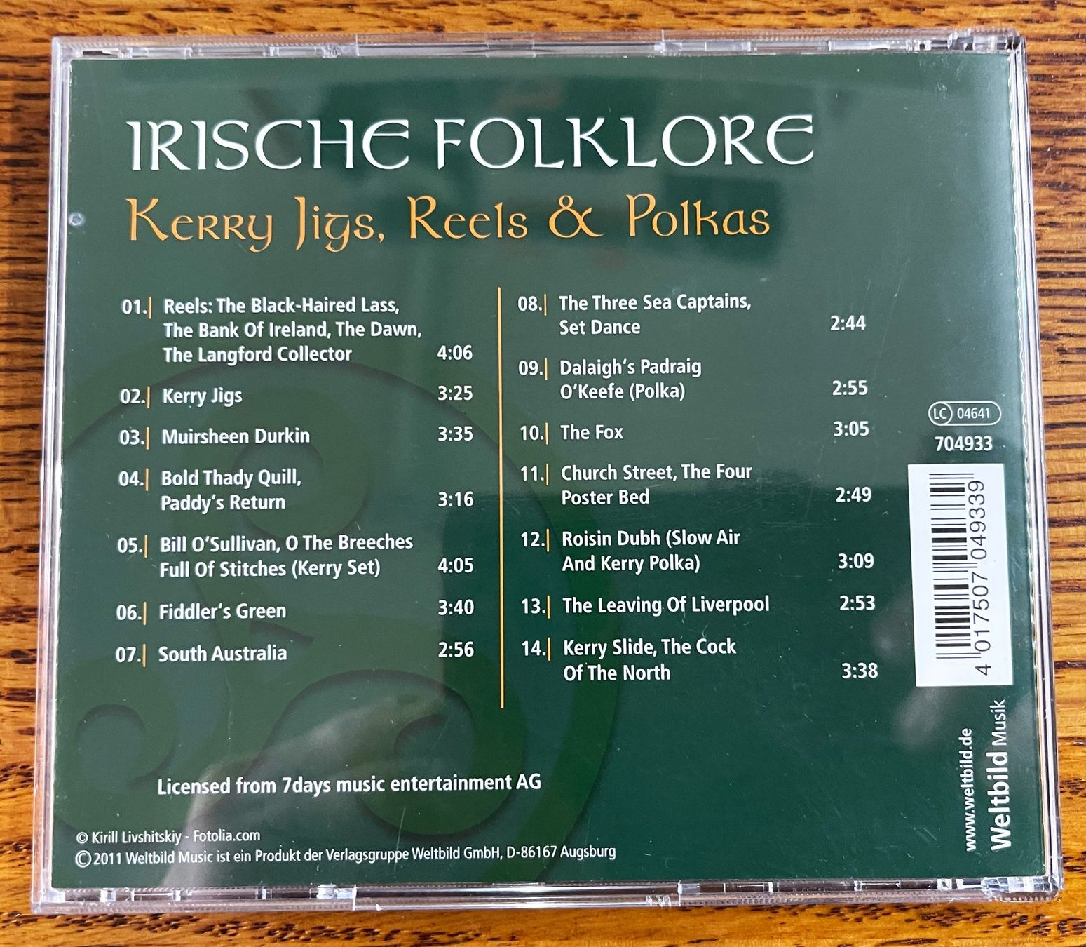CD: IRISCHE FOLKLORE CD – Usato da Oftringen venduto da Vucki 1