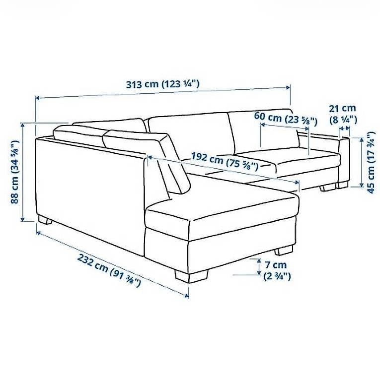 Ikea Divani: Ikea SÖRVALLEN, Ecksofa 4-sitzig – Usato da Bubikon venduto da Tyrone1212