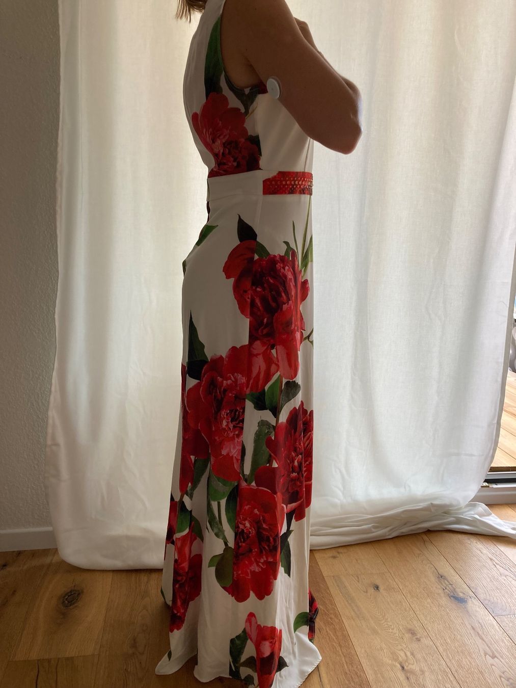 Vestiti: Langes Sommerkleid mit Blumenmuster Grösse M Neu – Usato da Orpund venduto da LivantoCHA 2