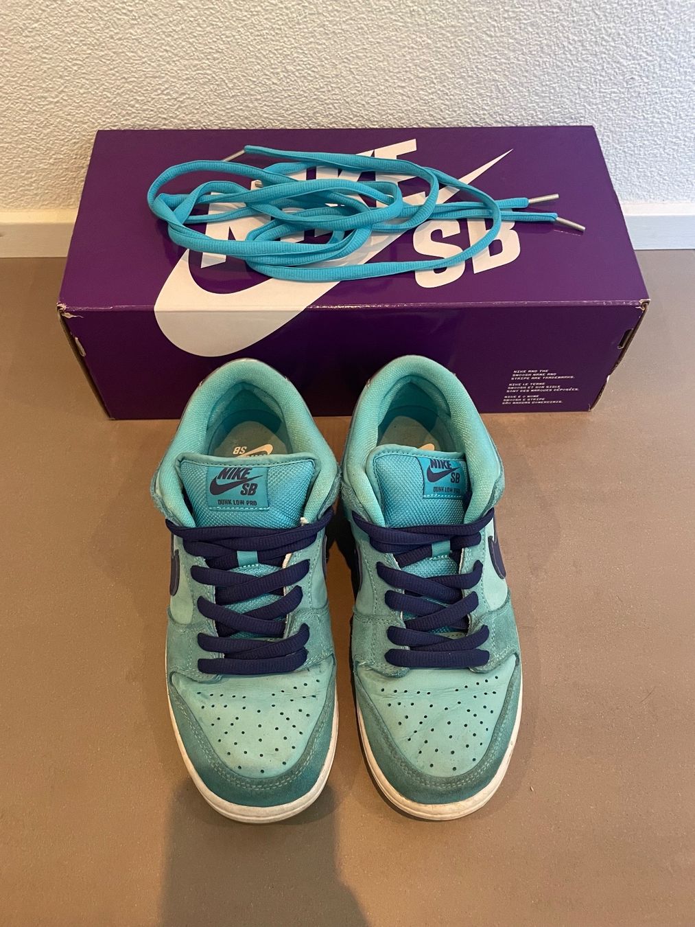 Nike Herrenschuhe: Nike SB Dunk Low Pro Blue Fury – Gebraucht aus Wettswil von  1