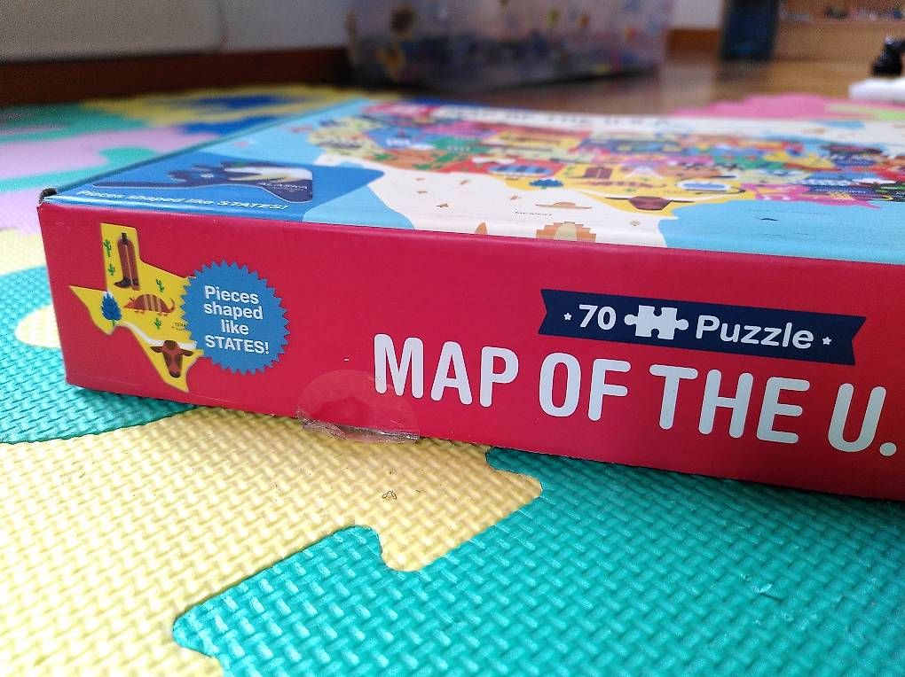 Puzzle: Puzzle Map of the USA – Usato da Sessa venduto da uza_x5jm 3