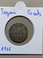 Tanzanie - 50 cents - 1966