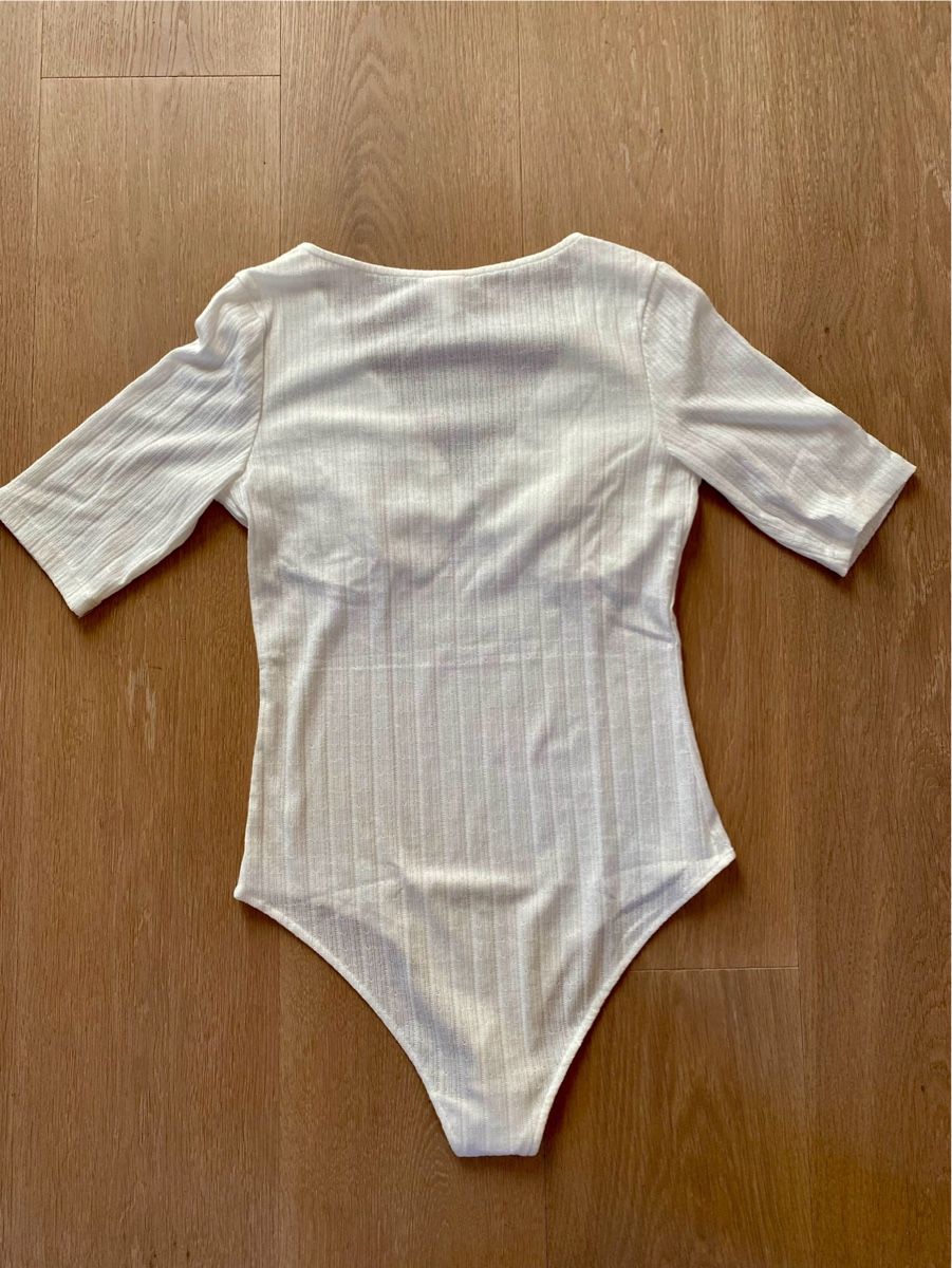 H&M Altra biancheria intima: Neues weisses H&M Body Grösse S – Nuovo (secondo la descrizione) da Winkel venduto da Flyhy2020 2