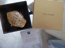 RAR - PUDERDOSE ESTEE LAUDER MUSCHEL GROSS - FABRIKNEU