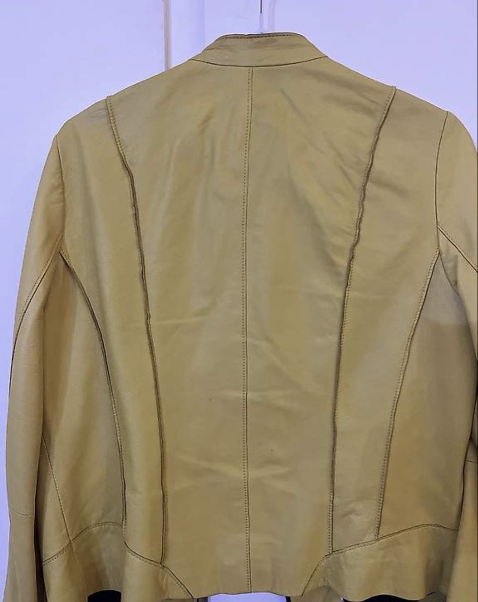 Gerry Weber Jacken: Gerry Weber Lederjacke Gelb Grösse 38 gebraucht – Neu (gemäss Beschreibung) aus Muri b. Bern von Merliner01 3
