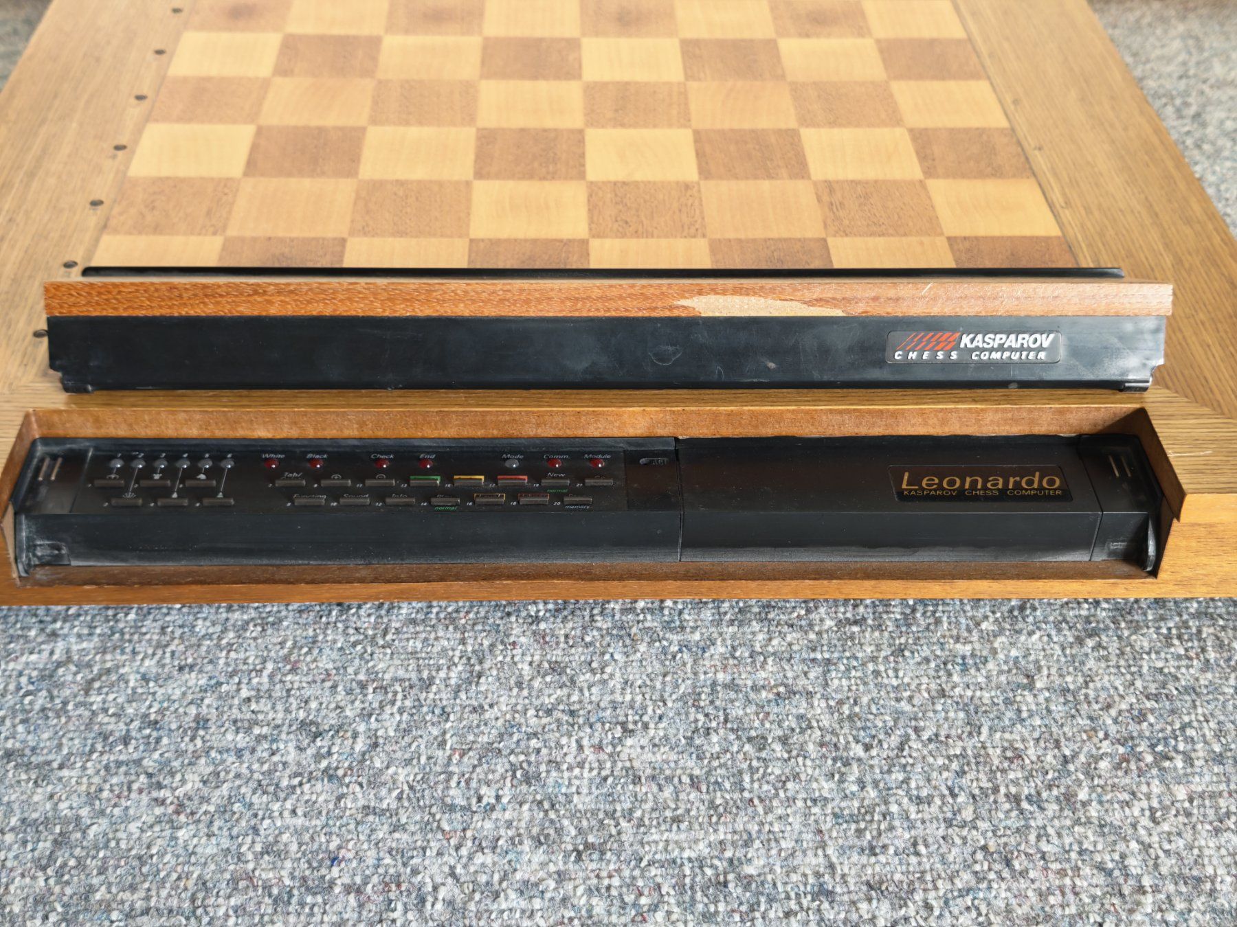Saitek Giochi: SciSys Kasparov Leonardo Schachcomputer von 1986 – Usato da Thun venduto da Kankii 5