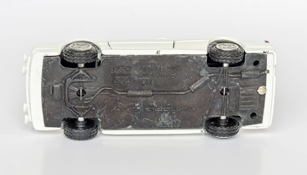 Conrad Modellini d'auto: Audi Quattro Rallye - Conrad 1:43 OVP – Nuovo e nell'imballaggio originale da Spiez venduto da Mlandcruiser 6