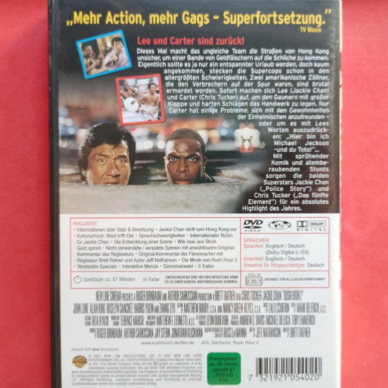 Tutti i DVDs: Rush Hour 2 – Usato da Dübendorf venduto da kb86_MOVIE 1