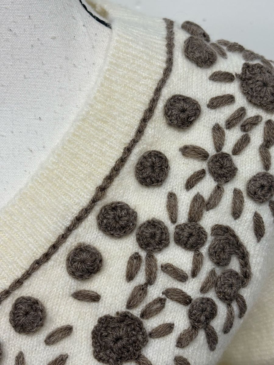 Maglioni & Felpe: Join Us Pullover mit Stickerei Gr. S beige braun, Strick – Nuovo (secondo la descrizione) da Regensdorf venduto da secondchancefashion 2