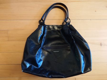 Tasche Freitag schwarz gebraucht 42x34 cm