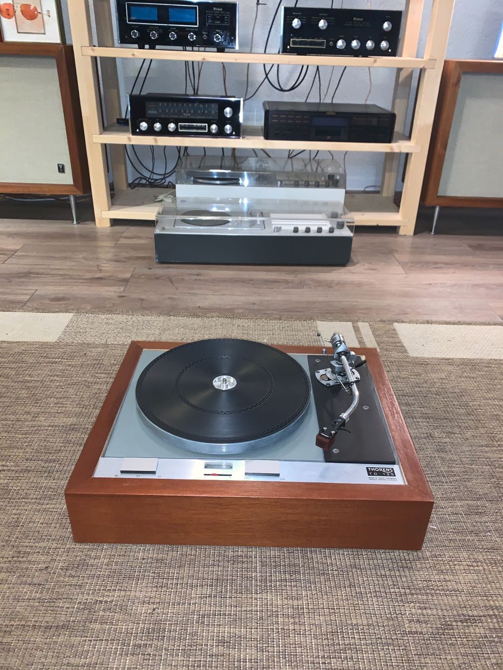 Thorens Giradischi: Thorens 125 bras SME 3009 – Usato da Onnens VD venduto da Vintage-Hifi-Store