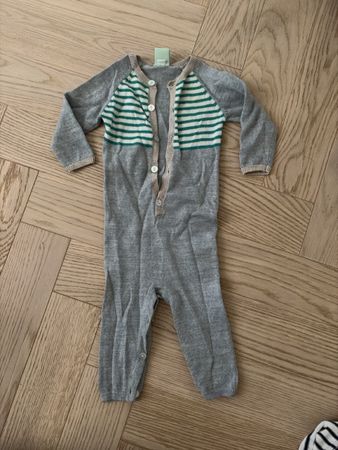 FUB 100% Wolle Jumpsuit Gr. 62