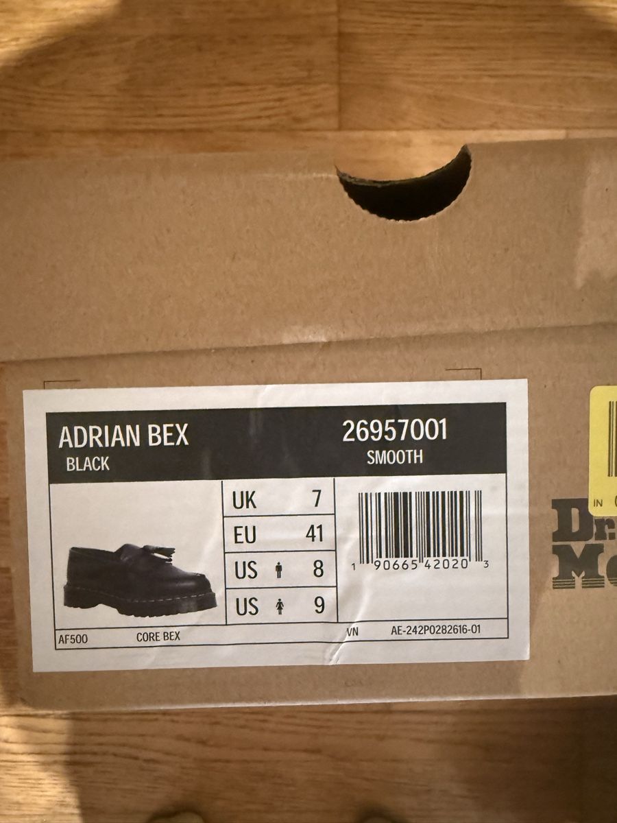 Dr. Martens Scarpe da uomo: DR. MARTENS Unisex Adrian Bex black – Nuovo (secondo la descrizione) da Brugg AG venduto da ram_r7dl 3
