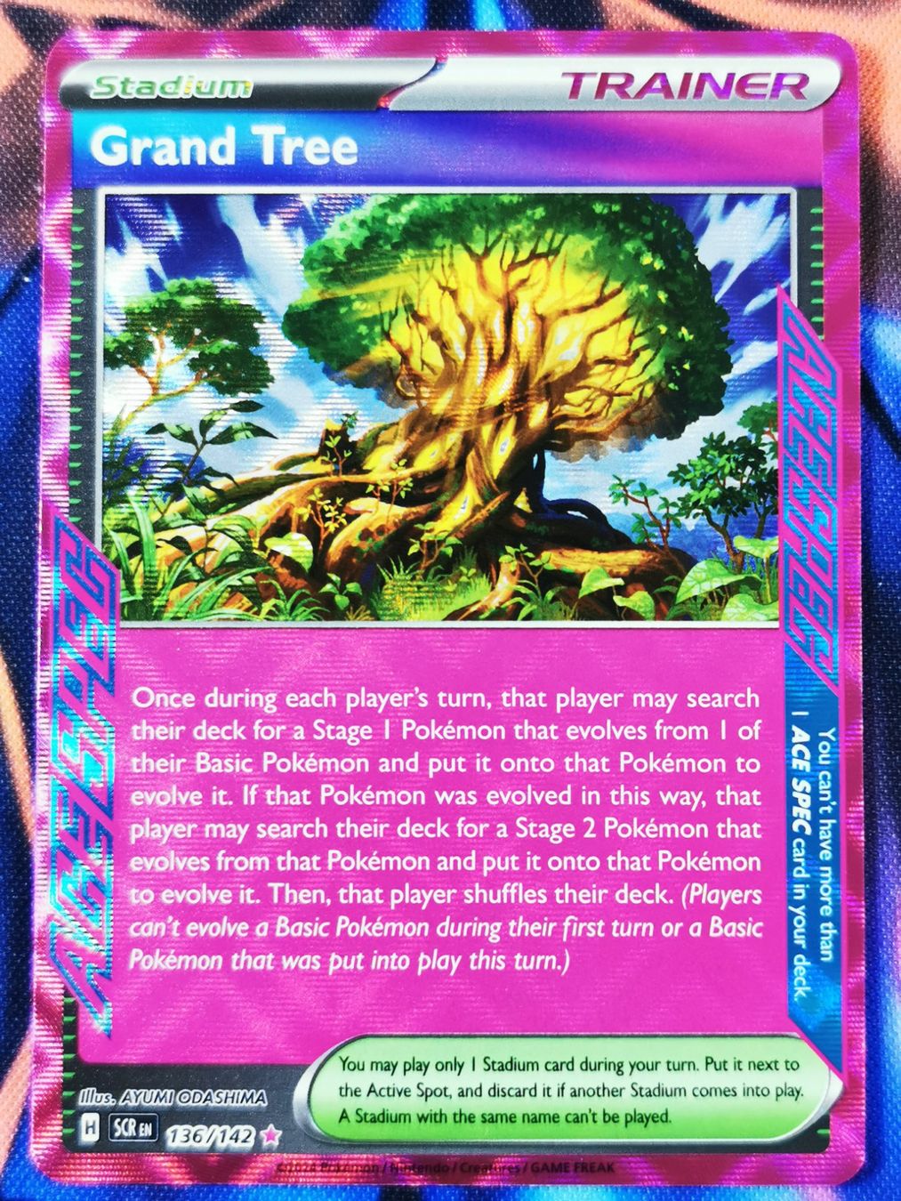 Pokémon Carte collezionabili: Pokemon Grand Tree 136/142 Stellar Crow EN – Nuovo (secondo la descrizione) da Cousset venduto da VstarCards