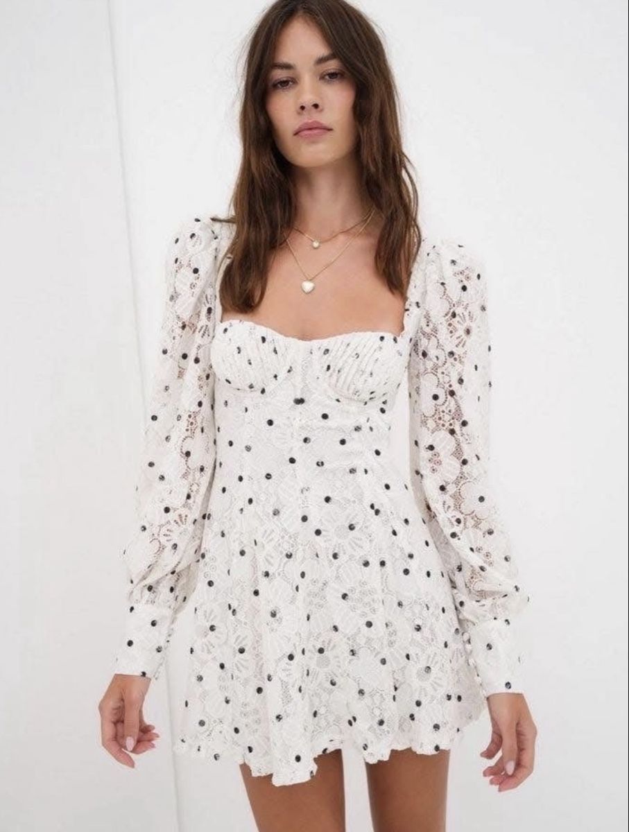 Kleider: For Love & Lemons Minikleid Spitze, Gr. M, neuwertig! – Neu (gemäss Beschreibung) aus St. Gallen von mania03 1