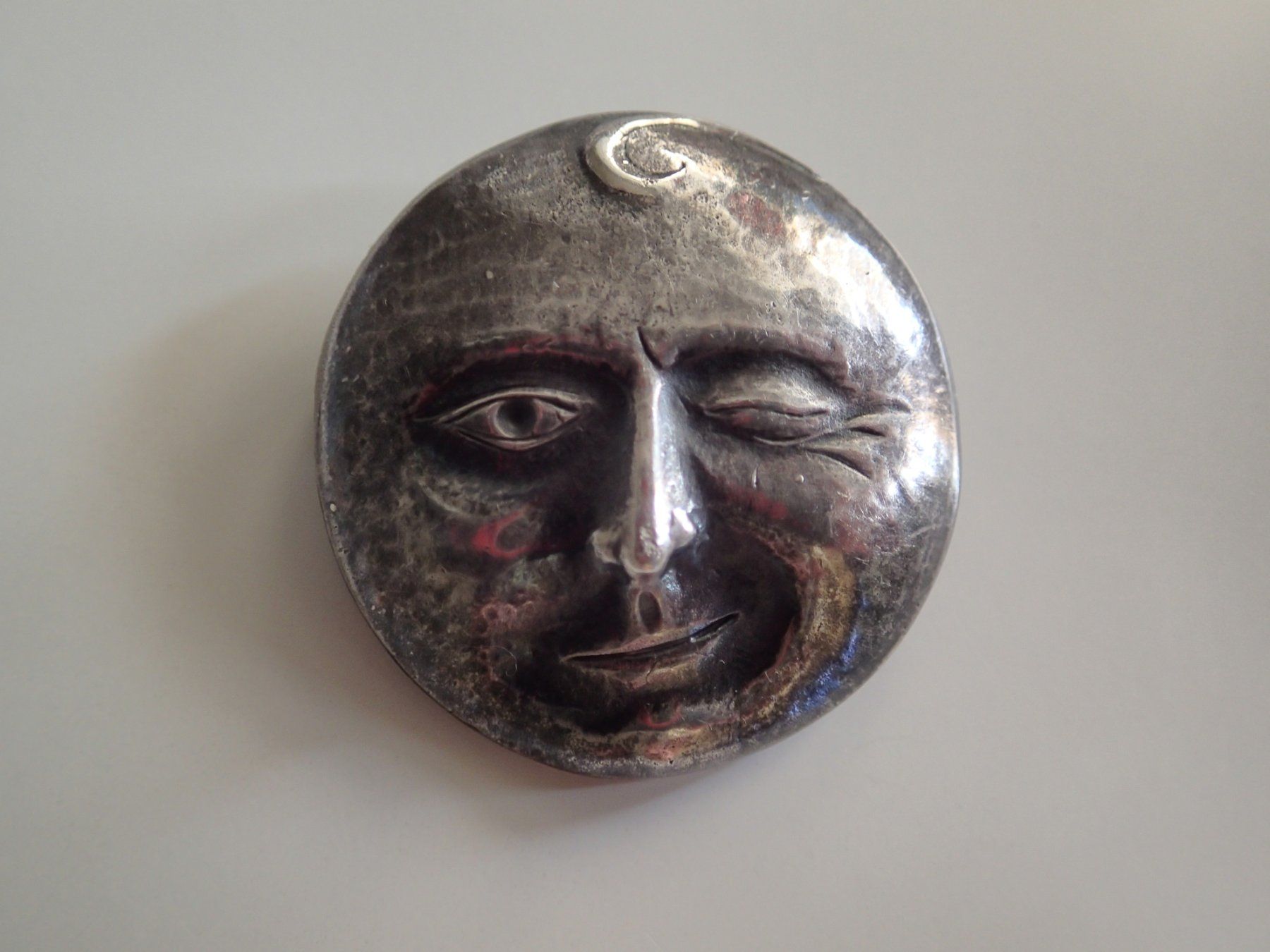 Spille & Fermagli: Brosche Durchm. 35mm , 13 gramm 925 Silber – Usato da Allschwil venduto da Salus17