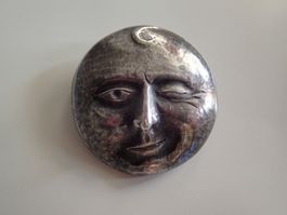 Brosche Durchm. 35mm , 13 gramm 925 Silber