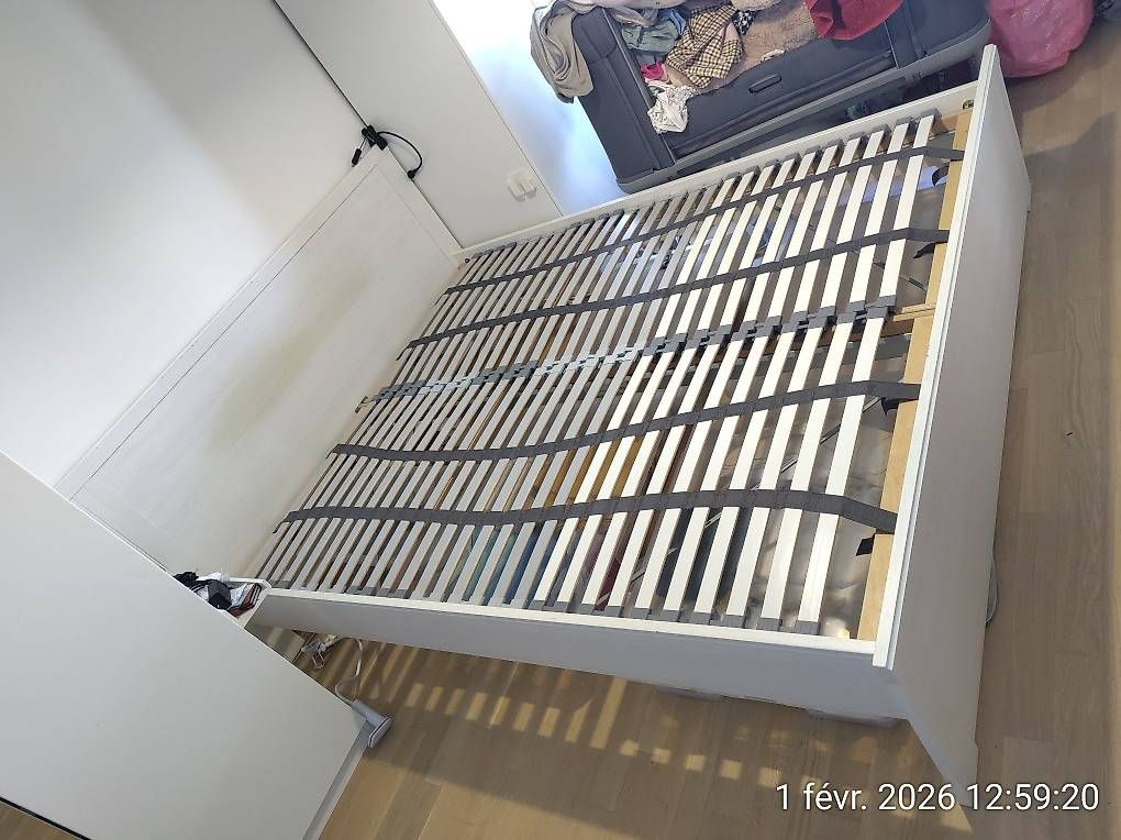 Betten: Cadre de lit Ikea Brusali – Gebraucht aus Bellevue von Thib74
