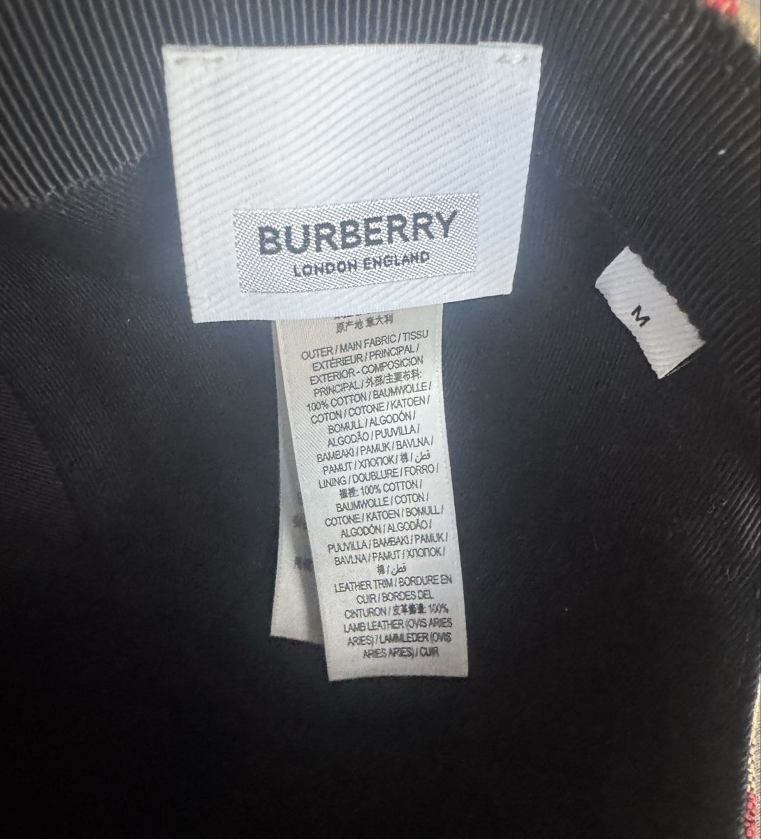 Burberry Copricapi, berretti & cappellini: Casquette Burberry,  Taille M - État Impeccable – Nuovo (secondo la descrizione) da Colombier NE venduto da the_yq7x 4