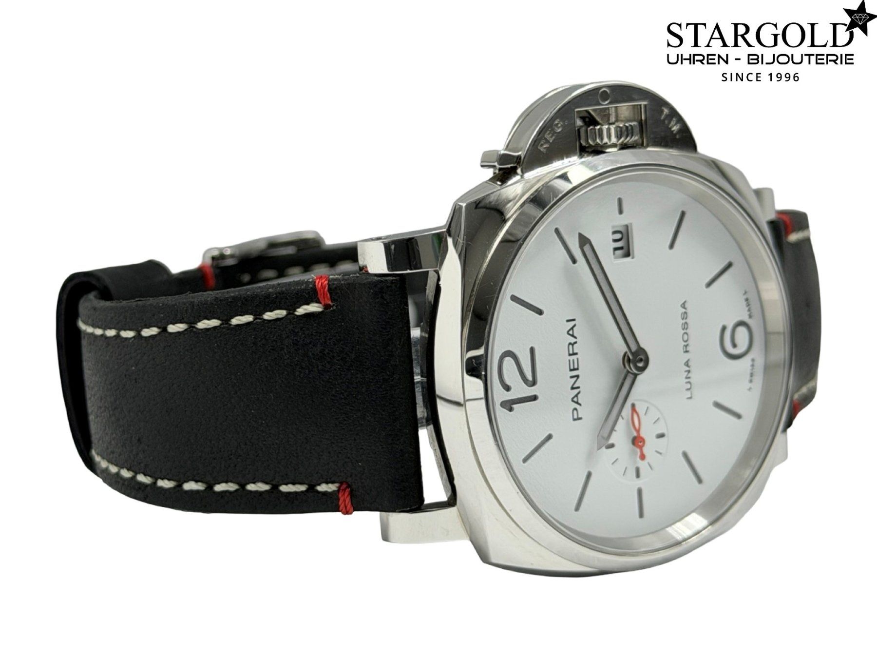 Panerai Orologi: Panerai Luminor Luna Rossa - PAM01381 – Usato da Zürich venduto da Stargold-Uhren 4