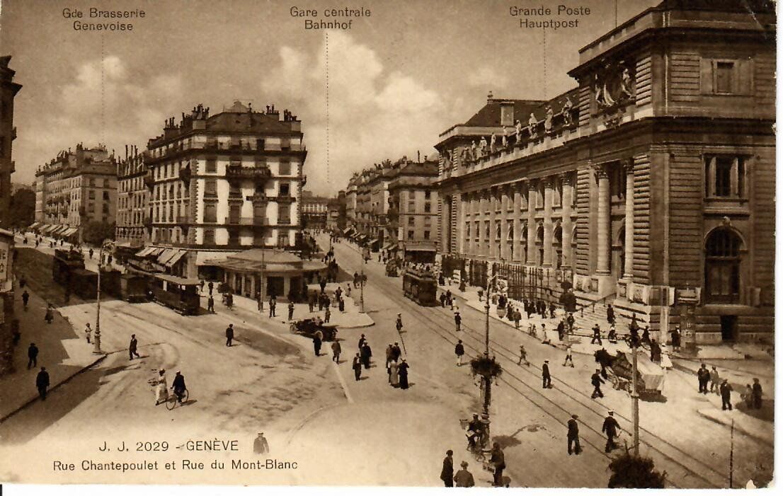 Cartes postales: Genève 1925 - siehe Rückseite – D'occasion à Hochdorf par Ziegel-16