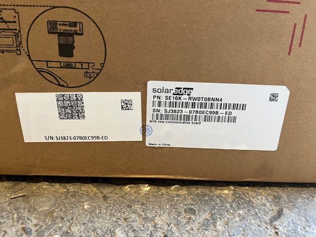 SolarEdge Inverter: Wechselrichter Solaredge SE 16K - RW0 – Nuovo e nell'imballaggio originale da Kägiswil venduto da kw7_5pg8 2