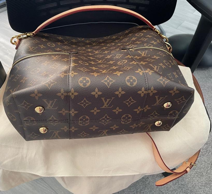 LOUIS VUITTON Damen Melie Bag aus Canvas in Braun