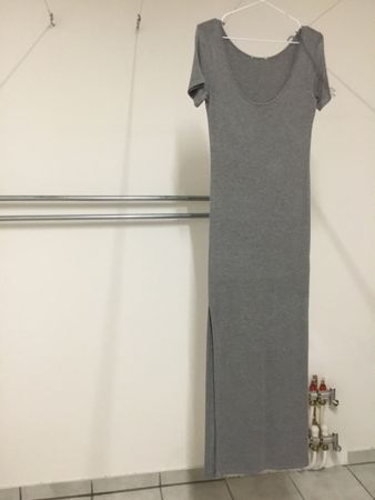 Elegantes Sommerkleid - Grau - Gr. S