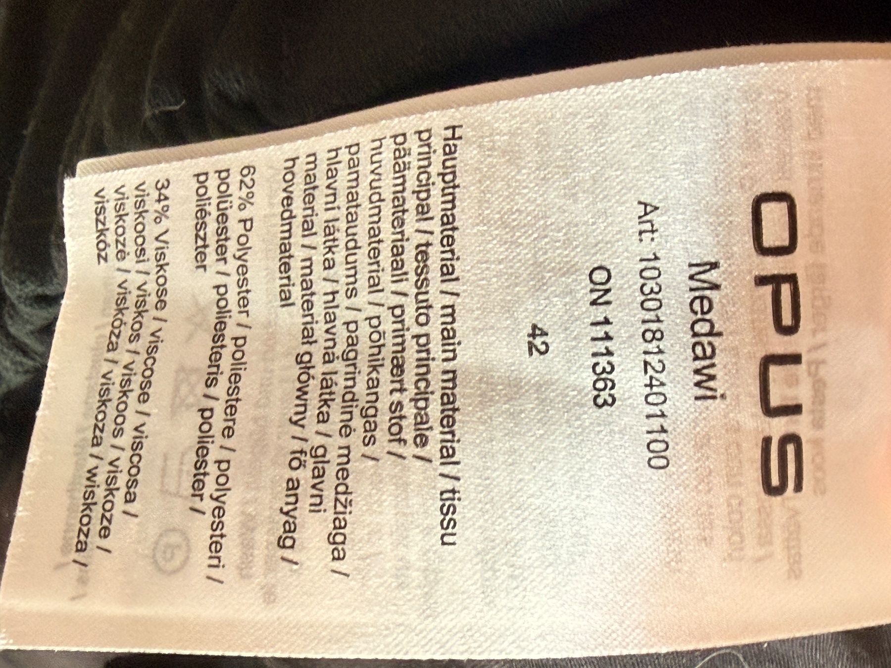 Opus Pantaloni: Culotte Opus – Nuovo (secondo la descrizione) da Mastrils venduto da Laura8sevilla 3