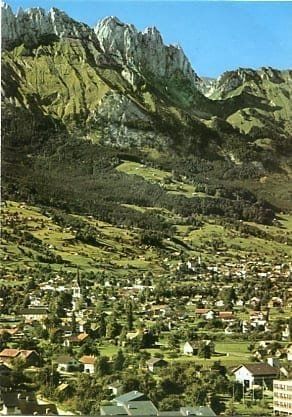 Cartoline postali: SG - Grabs im Rheintal – Usato da Ottikon b.Kemptth. venduto da Neptun1974