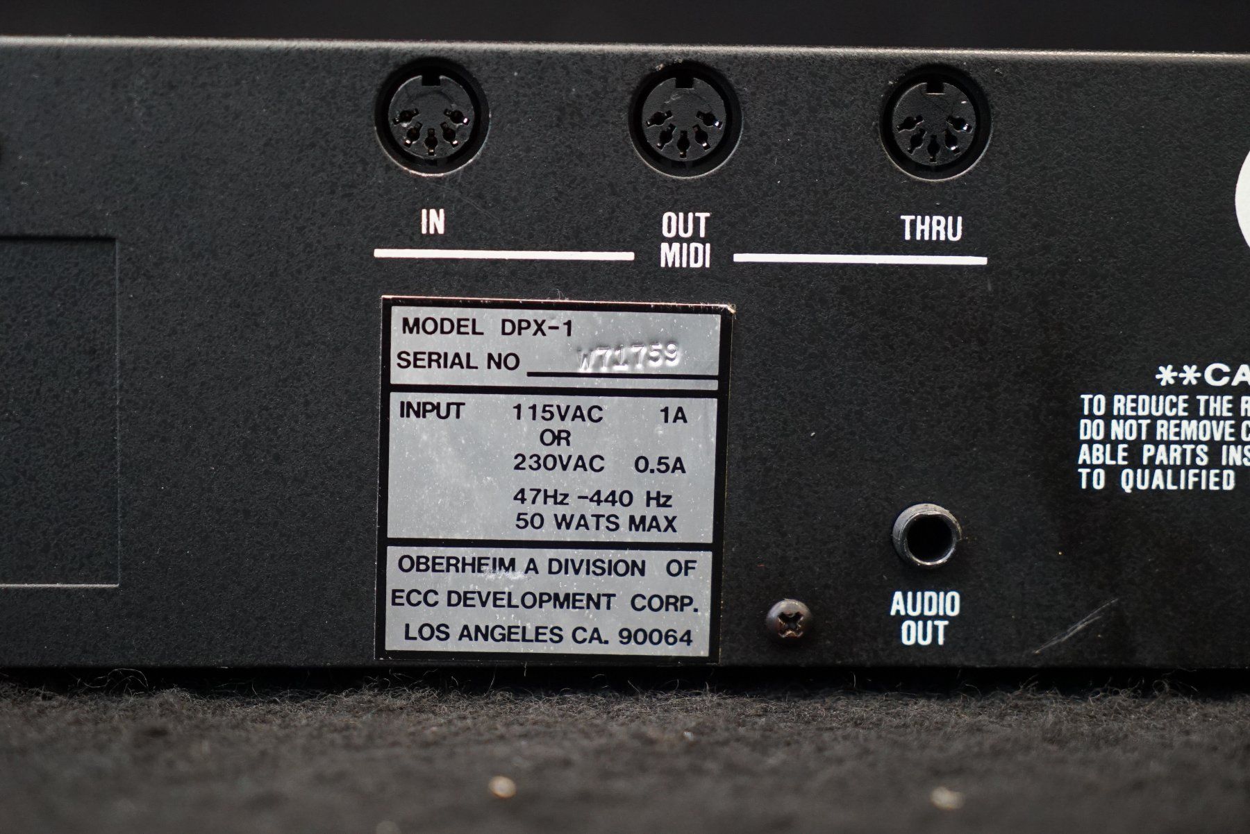 Oberheim Electronics Musikinstrumente: Oberheim DPX-1 8-Voice Digital Sample Player viele Disketten – Gebraucht aus Ortschwaben von Musictrade 9
